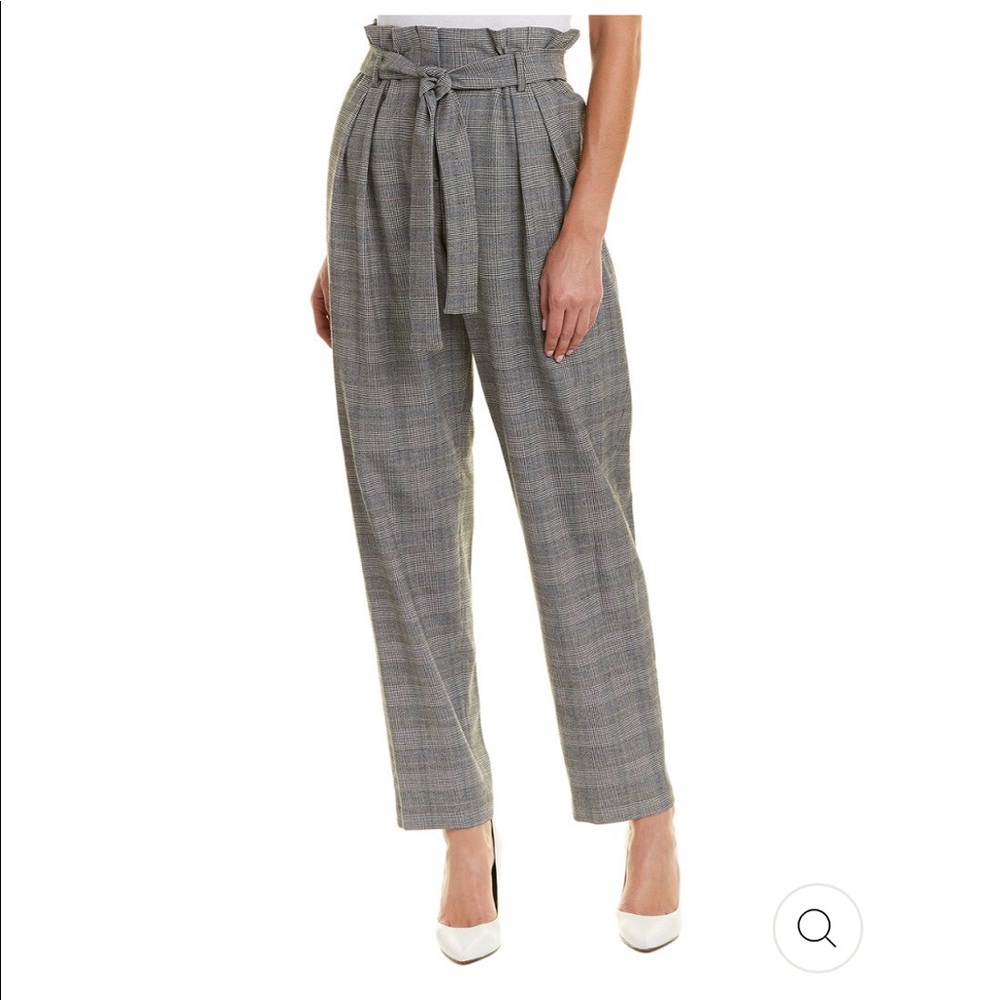 BCBGMAXAZRIA BELTED PANT L ( Regular 12)